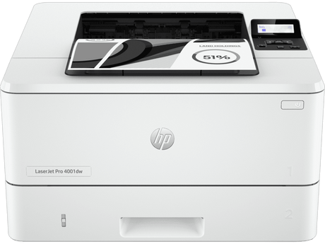 HP 4001DN Mono Laser Printer with 550-Sheet Drawer HP