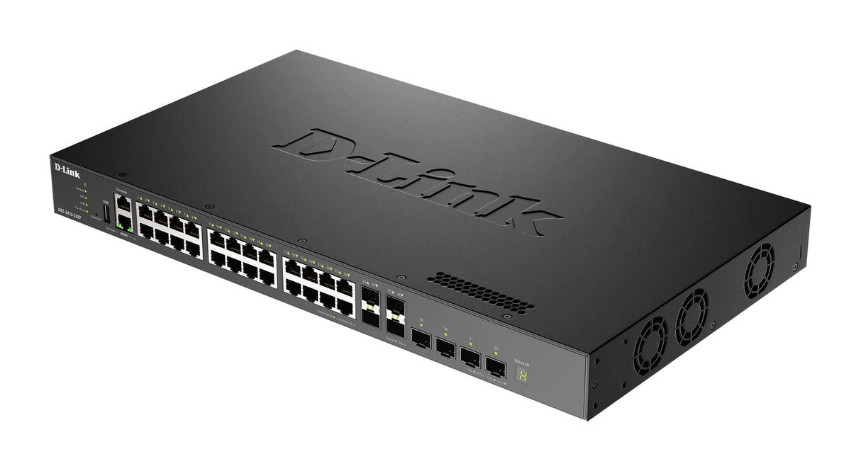 D-LINK Layer 3 Stackable 10 Gigabit Managed Network Switch