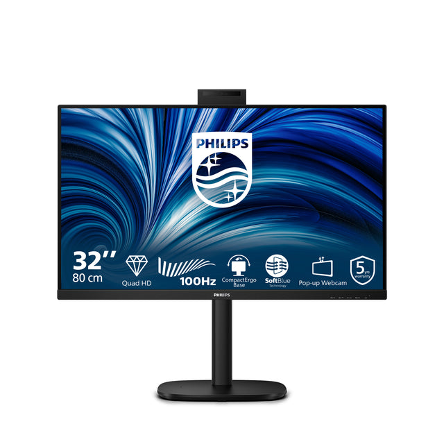PHILIPS 32B2U3601H Monitor – 31.5" / QHD / IPS / 100Hz – Business Monitor