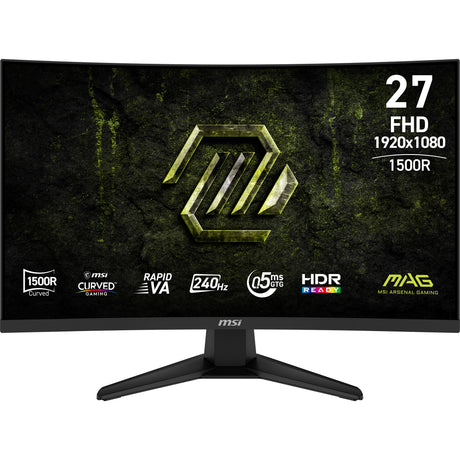 MSI MAG 275CF X24 Monitor – 27" / Full HD / VA / 240Hz – Gaming Monitor
