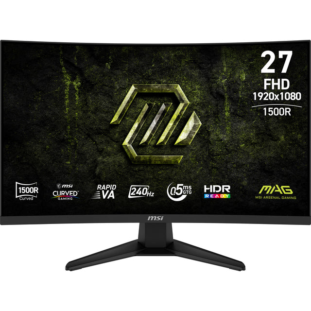 MSI MAG 275CF X24 Monitor – 27" / Full HD / VA / 240Hz – Gaming Monitor