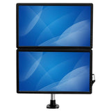 STARTECH Desk Mount Dual Monitor Arm - Full Motion - Premium Dual Monitor Stand - For up to 30” VESA Monitors - Tool-less (ARMDUAL30) (ARMDUAL30)