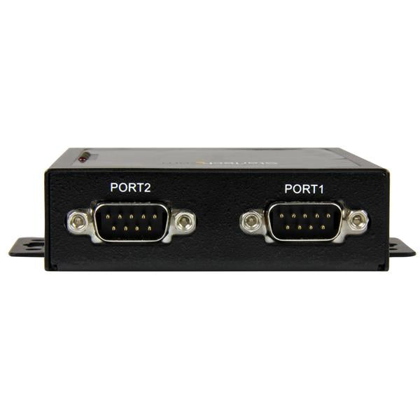 STARTECH 2-Port Serial-to-IP Ethernet Device Serial Server