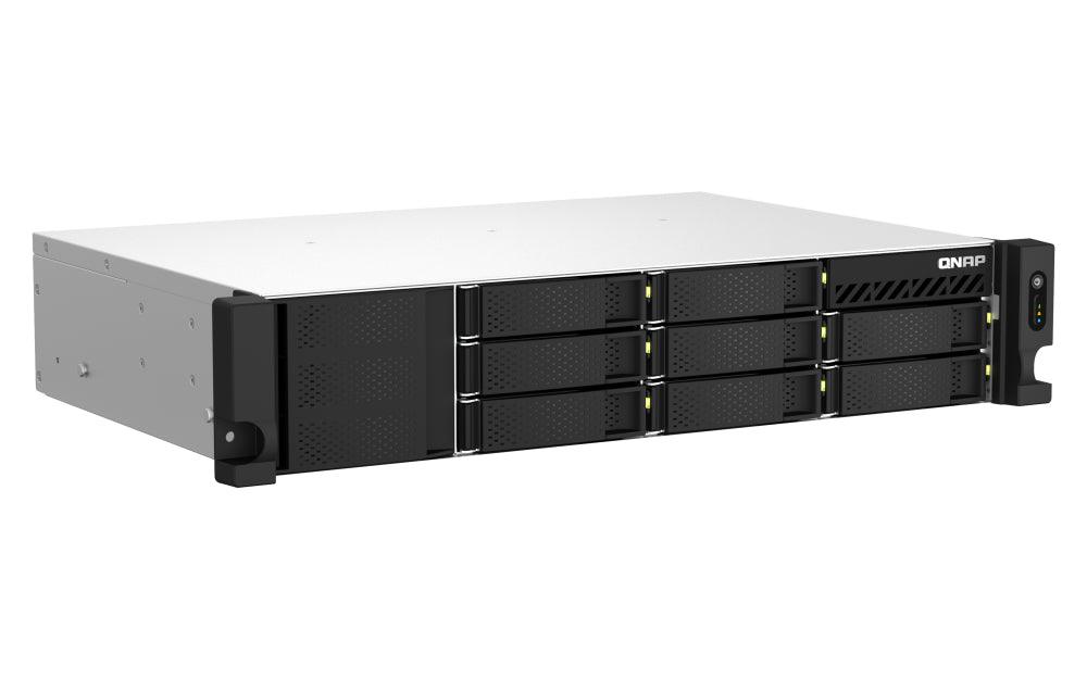 QNAP 8 x 3.5" | Intel Celeron N5105|N5095 | 8 GB SO-DIMM DDR4 (1 x 4 GB) | 4GB Flash | 300W | 100-240V (TS-864EU-8G)
