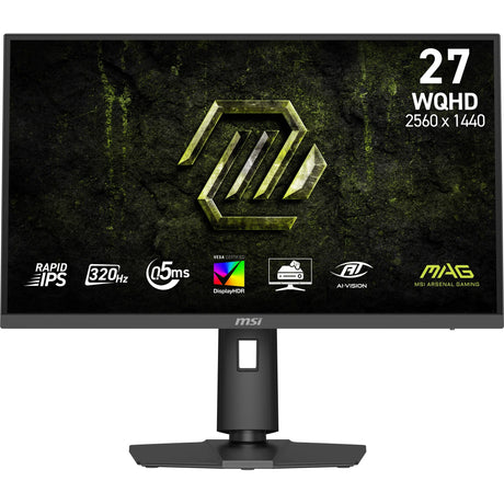 MSI MAG 274QPF X32 Monitor – 27" / QHD / IPS / 320Hz – Gaming Monitor