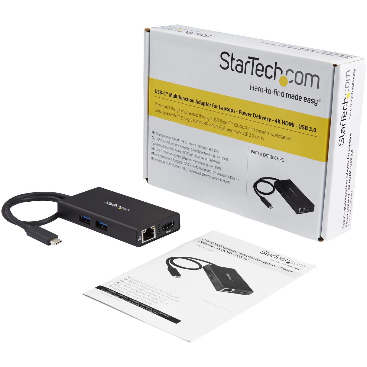 STARTECH USB Type C Single Dsiplay Docking Station