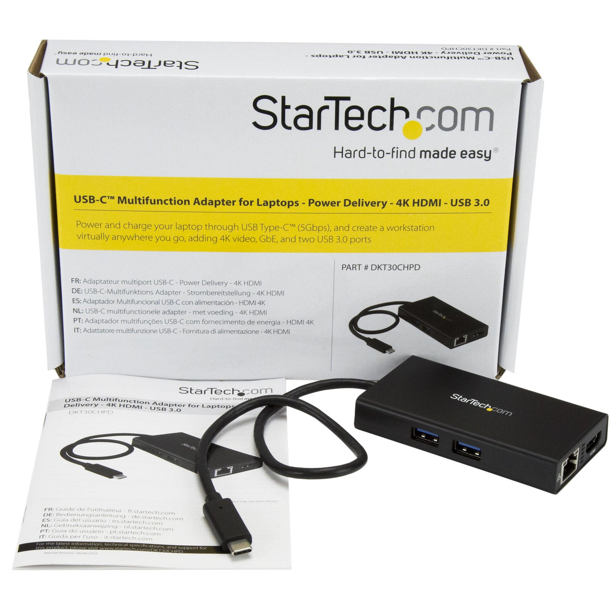 STARTECH USB Type C Single Dsiplay Docking Station