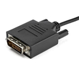 STARTECH USB-C to DVI Cable - 6 ft | 2m - 1080p - 1920x1200 - USB-C DVI Monitor Cable - USB C Cable - Computer Monitor Cable (CDP2DVIMM2MB)
