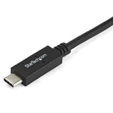 STARTECH USB-C to DVI Cable - 6 ft | 2m - 1080p - 1920x1200 - USB-C DVI Monitor Cable - USB C Cable - Computer Monitor Cable (CDP2DVIMM2MB)