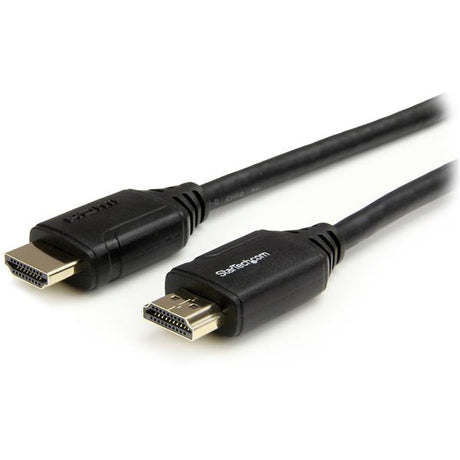 STARTECH Premium Certified High Speed HDMI 2.0 Cable with Ethernet - 10ft 3m - Ultra HD 4K 60Hz - 10 feet HDMI Male to Male Cord - 30AWG (HDMM3MP) (HDMM3MP)