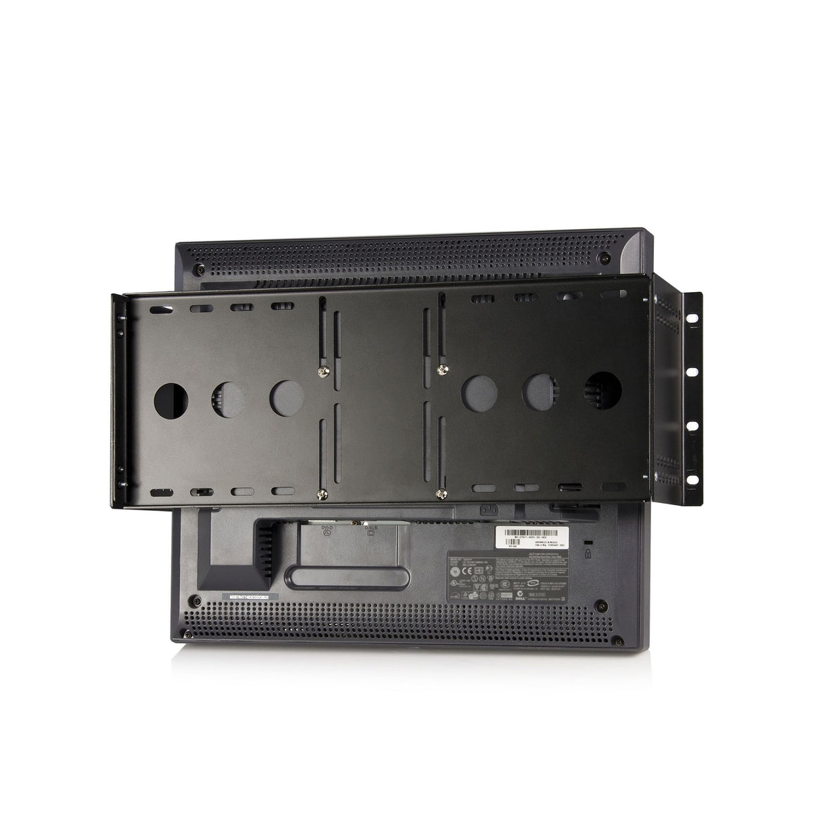 STARTECH 4U Universal VESA LCD Monitor Mounting Bracket for 19" Rack or Cabinet - TAA Compliant - Cold-Pressed Steel Bracket (RKLCDBK) (RKLCDBK)