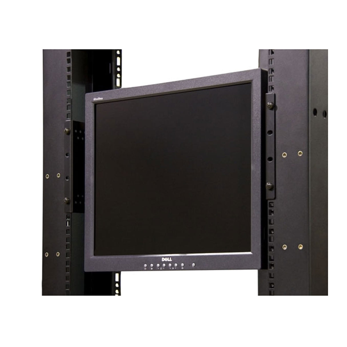 STARTECH 4U Universal VESA LCD Monitor Mounting Bracket for 19" Rack or Cabinet - TAA Compliant - Cold-Pressed Steel Bracket (RKLCDBK) (RKLCDBK)
