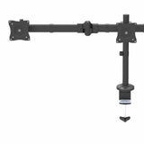 STARTECH Desk Mount Triple Monitor Arm - Ergonomic VESA 3 Monitor Mount up to 27" - Articulating & Height Adjustable Pole Mount - Tilt|Swivel|Rotate LCD|LED Screen - Desk Clamp|Grommet (ARMTRIO) (ARMTRIO)