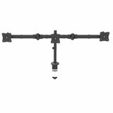 STARTECH Desk Mount Triple Monitor Arm - Ergonomic VESA 3 Monitor Mount up to 27" - Articulating & Height Adjustable Pole Mount - Tilt|Swivel|Rotate LCD|LED Screen - Desk Clamp|Grommet (ARMTRIO) (ARMTRIO)