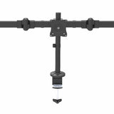 STARTECH Desk Mount Triple Monitor Arm - Ergonomic VESA 3 Monitor Mount up to 27" - Articulating & Height Adjustable Pole Mount - Tilt|Swivel|Rotate LCD|LED Screen - Desk Clamp|Grommet (ARMTRIO) (ARMTRIO)