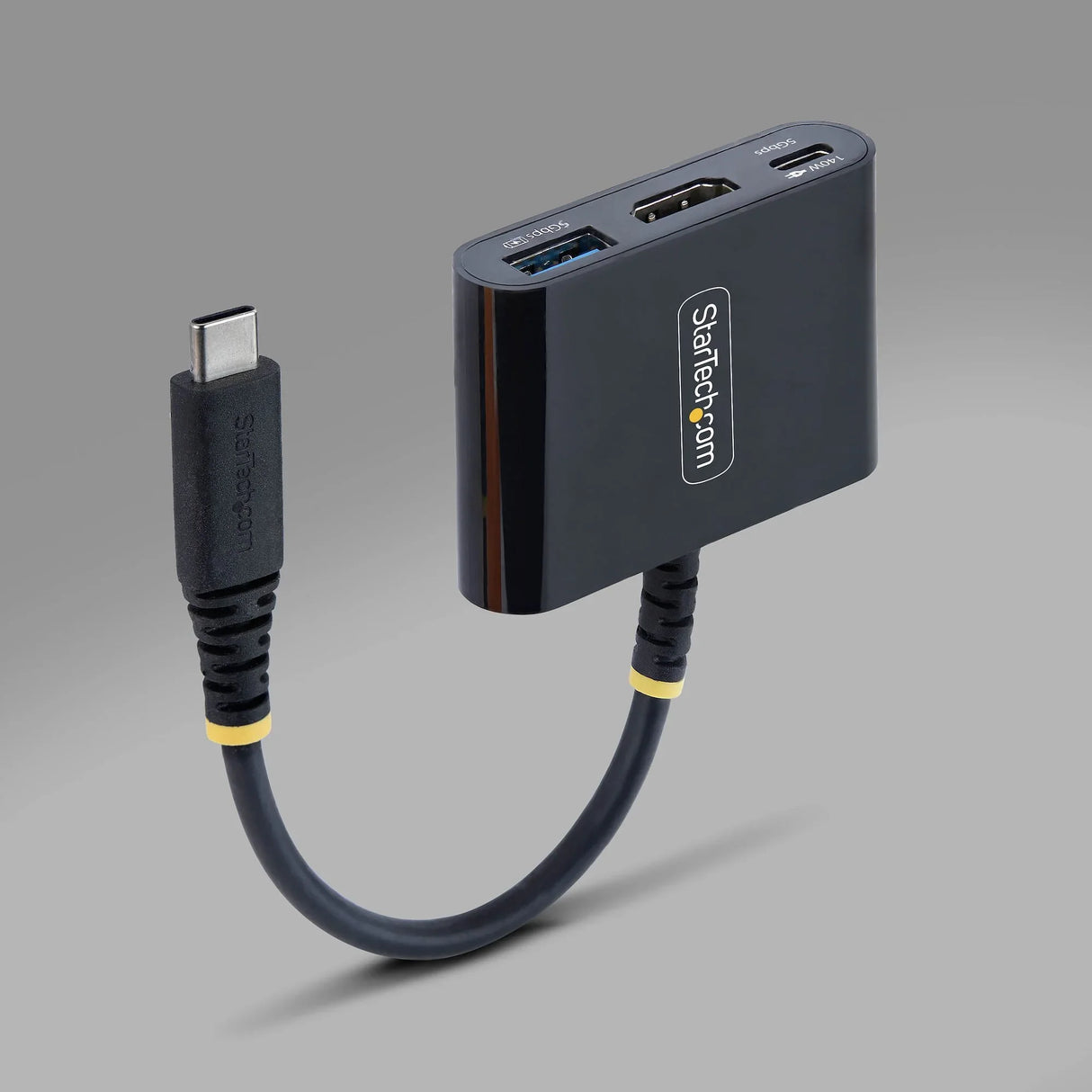 STARTECH 168B-USBC-MULTIPORT – USB-C / 140W PD / HDMI / USB-A – Travel Hub