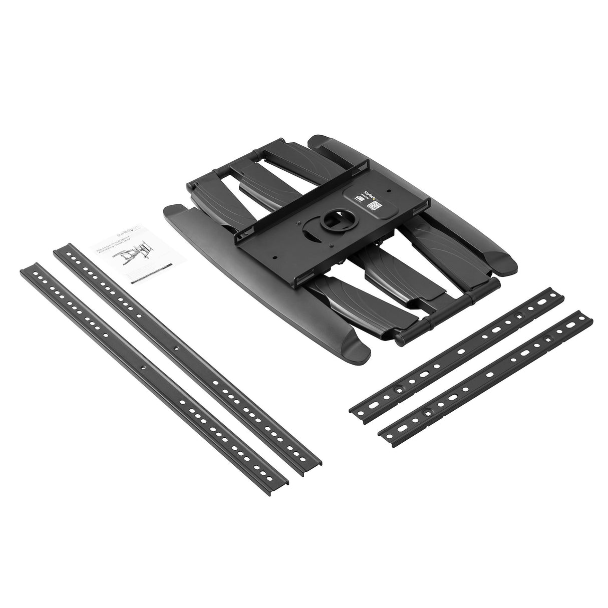 STARTECH TV Wall Mount supports up to 70" VESA Displays - Low Profile Full Motion Universal TV Flat Screen Wall Mount Heavy Duty Adjustable Tilt|Swivel Articulating Arm Bracket (FPWARTB2) (FPWARTB2)
