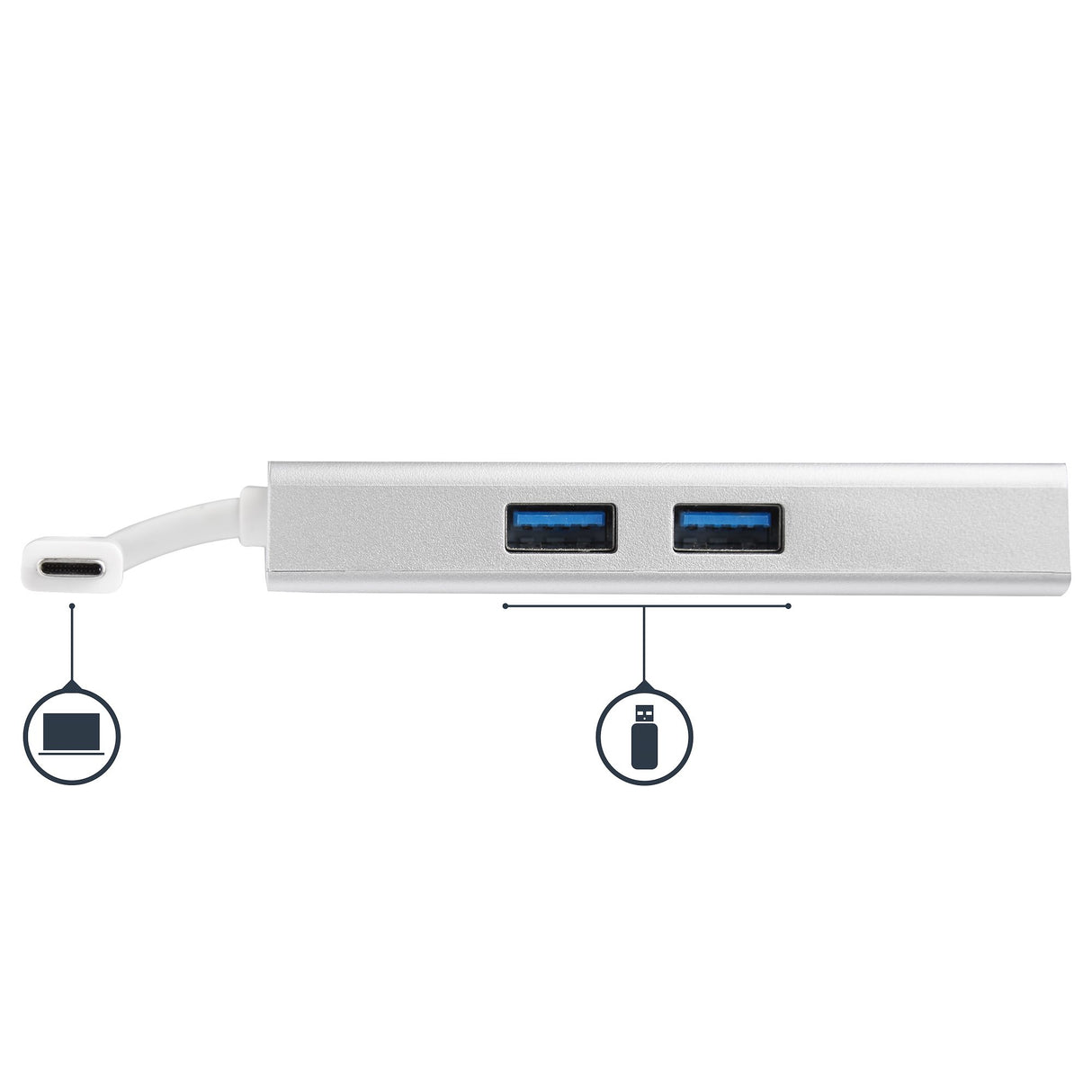 STARTECH USB Type C Docking Station with Network Port