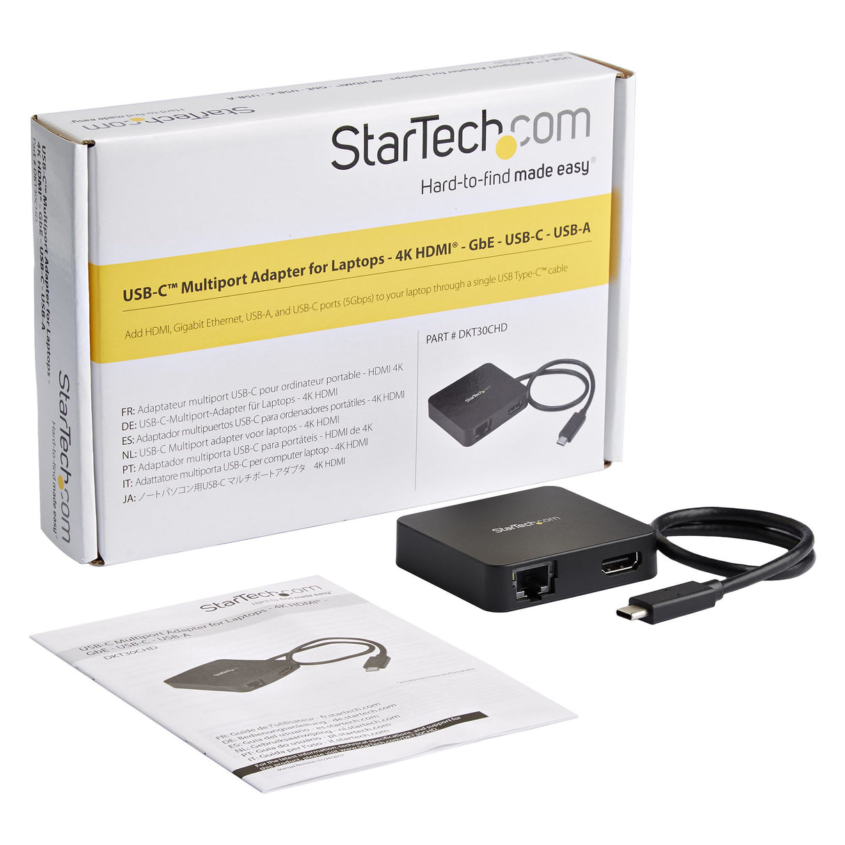 STARTECH USB Type C Docking Station TAA Compliant