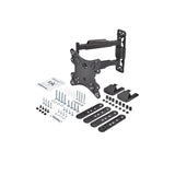 STARTECH Full Motion TV Wall Mount - 32-55" (77lb|35kg) VESA Displays - Low Profile Universal Flat Screen TV Wall Mount - Heavy Duty Adjustable Tilt|Swivel Articulating Arm Bracket (FPWARTB1M) (FPWARTB1M)