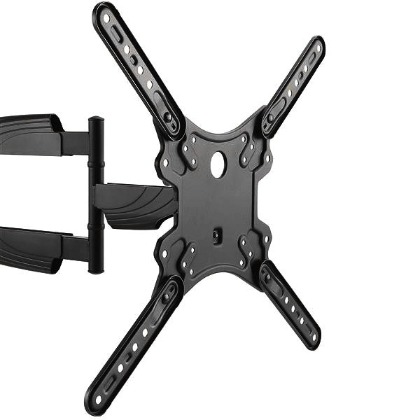STARTECH Full Motion TV Wall Mount - 32-55" (77lb|35kg) VESA Displays - Low Profile Universal Flat Screen TV Wall Mount - Heavy Duty Adjustable Tilt|Swivel Articulating Arm Bracket (FPWARTB1M) (FPWARTB1M)