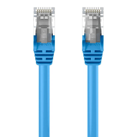 Belkin 1M CAT6 CBL UTP RJ45 M/M BLU PATCH SNAG networking cable Blue U/UTP (UTP)
