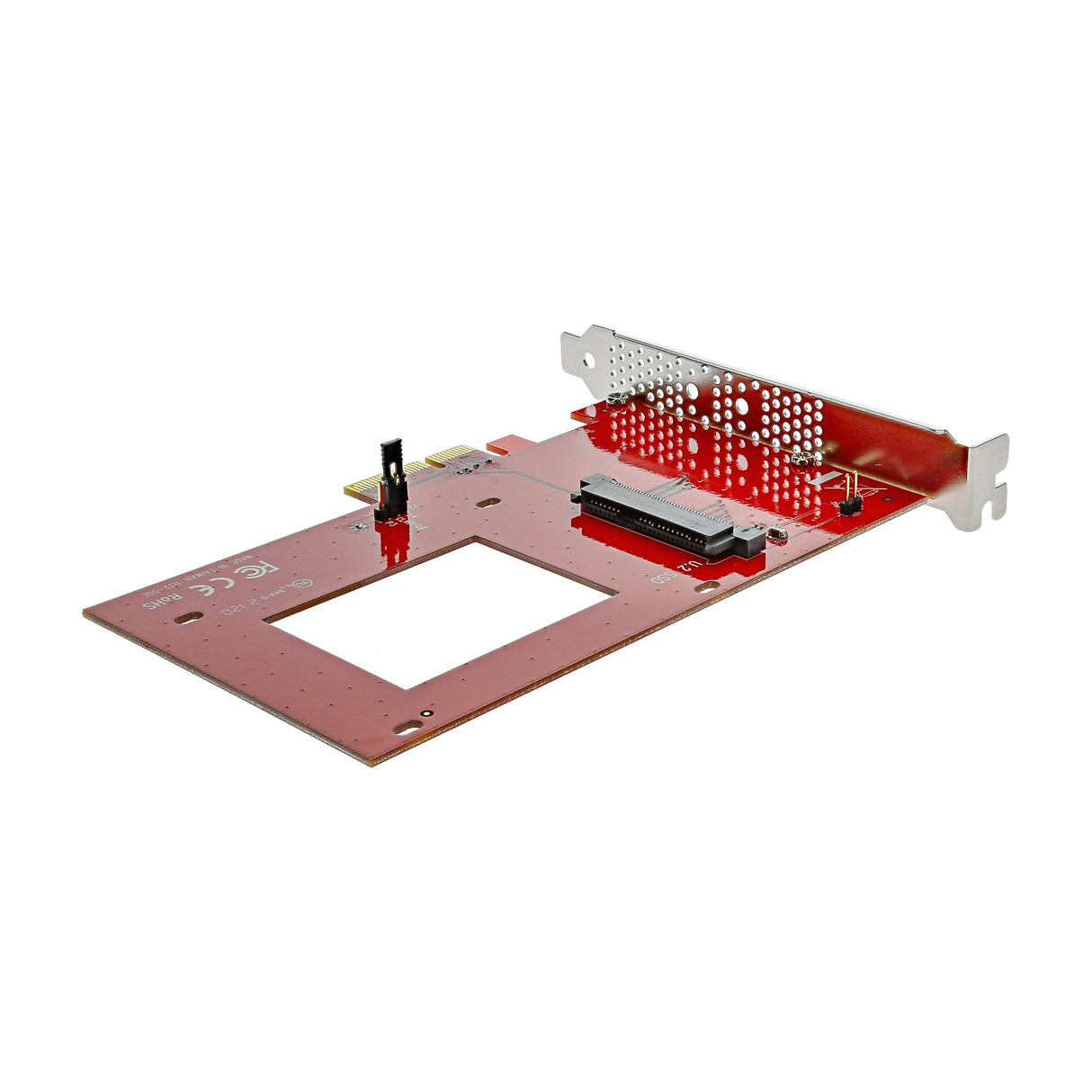 STARTECH U.2 to PCIe Adapter - x4 PCIe - For 2.5" U.2 NVMe SSD - SFF-8639 PCIe Adapter - U.2 SSD - PCIe SSD - U.2 drive (PEX4SFF8639) (PEX4SFF8639)