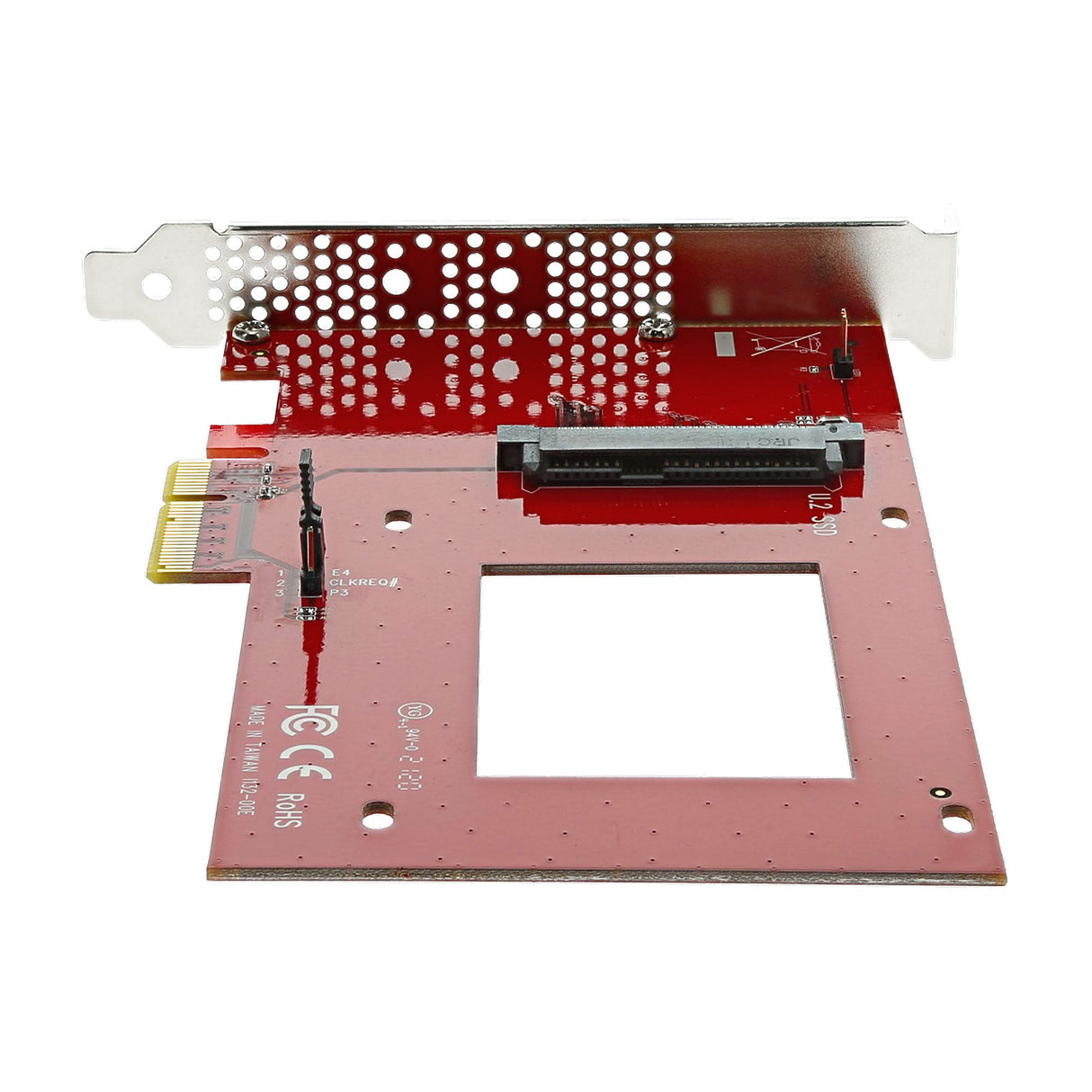 STARTECH U.2 to PCIe Adapter - x4 PCIe - For 2.5" U.2 NVMe SSD - SFF-8639 PCIe Adapter - U.2 SSD - PCIe SSD - U.2 drive (PEX4SFF8639) (PEX4SFF8639)