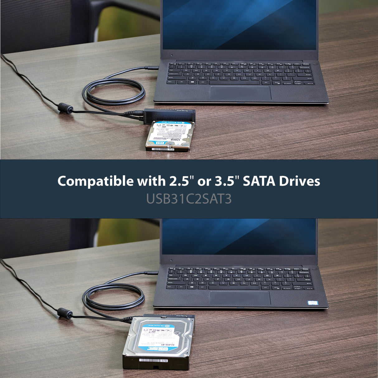STARTECH USB 3.1 (10Gbps) to SATA Adapter Cable