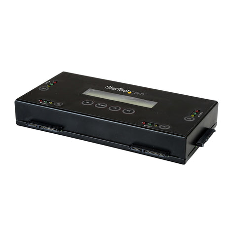 STARTECH 4 Bay SSD|HDD Hard Drive Eraser - 2.5" & 3.5" SATA - Hostless Standalone Secure Erase External Disk Sanitizer - 9 Erase Modes - RS232 Printer Port - NIST|DOD & TAA Compliant (SATERASER4) (SATERASER4)