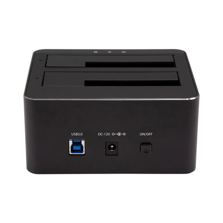 STARTECH Dual-Bay USB 3.0 to SATA Hard Drive Docking Station | USB Hard Drive Dock | External 2.5|3.5" SATA I|II|III | SSD|HDD Docking Station | Hot-Swap Hard Drive Bays | Top-Loading (SDOCK2U33V) (SDOCK2U33V)