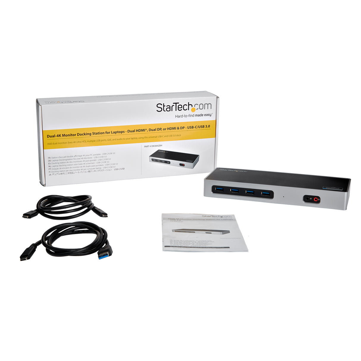 STARTECH USB-C and USB-A Dock
