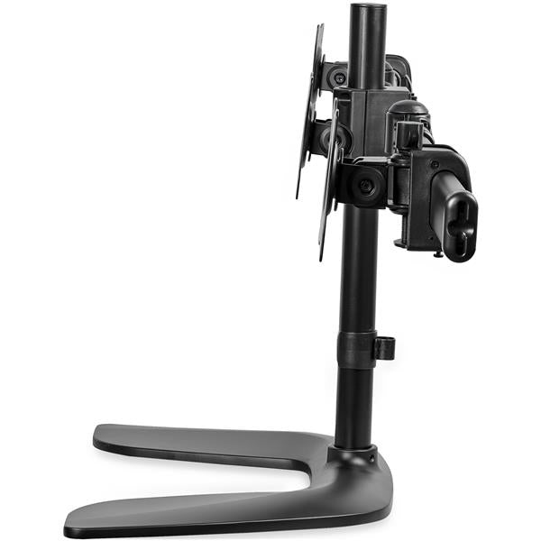 STARTECH Triple Monitor Stand - Articulating - For Monitors 13” to 27” Adjustable VESA Computer Monitor Stand for 3 Monitor Setup - Steel - Black (ARMBARTRIO2) (ARMBARTRIO2)