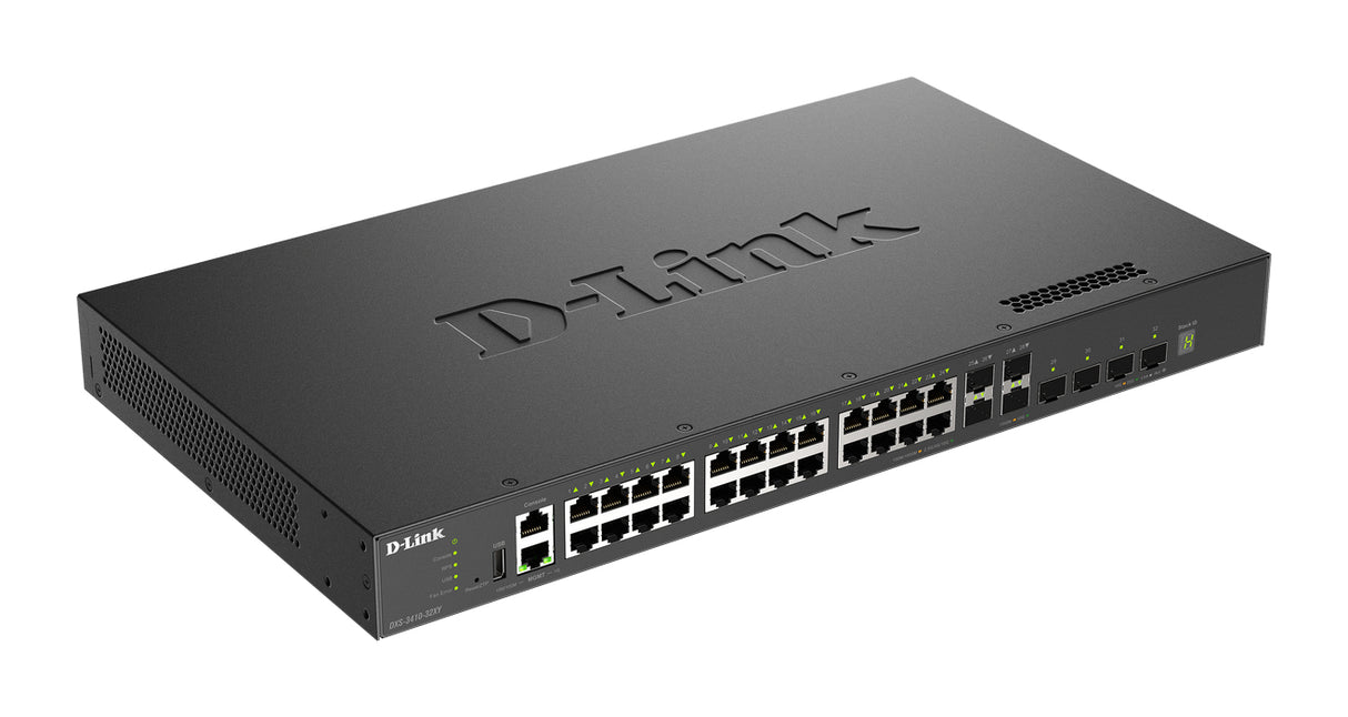 D-LINK Layer 3 Stackable 10 Gigabit Managed Network Switch