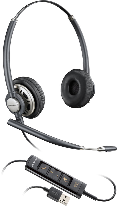 POLY EncorePro 725 USB-A Stereo TAA Headset