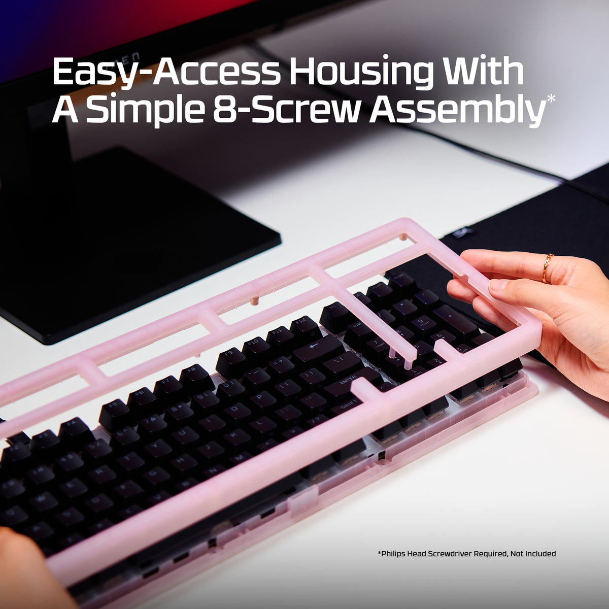 HP – Desktop Platform / Adjustable Height / Wide – Keyboard Platform