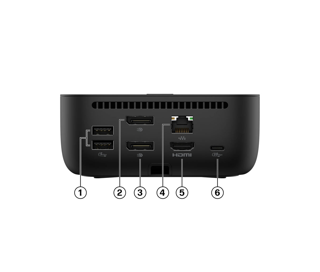 HP 9X3V1UT – USB-C / 100W PD / HDMI / USB-A / Ethernet – Docking Station