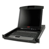 APC 17" Rack LCD Console - Integrated 16 Port Analog KVM Switch (AP5816)