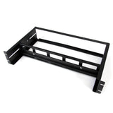 STARTECH 2U DIN Rail Kit for Standard 19" Rack - Adjustable Depth Rackmount DIN Rail with Top Hat | Mini | G Rails | 27lbs|12.5kg Weight Capacity (ADJDINKIT) (ADJDINKIT)