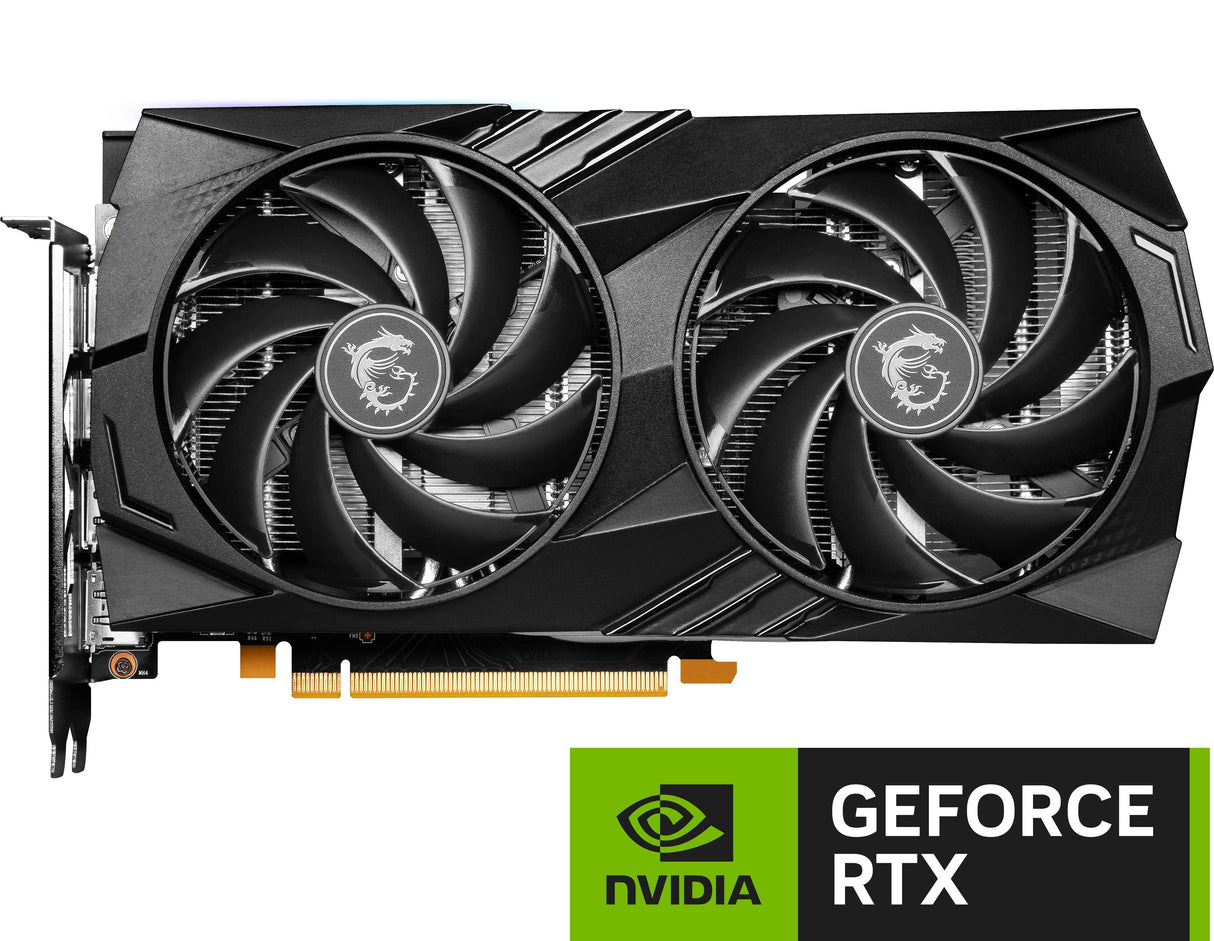 MSI NVIDIA GeForce RTX 4060 | 2475MHz | 8GB GDDR6 | 128 bit | PCI Express 4.0 | 1 x HDMI (2.1a) | 3 x DP (1.4a) | CUDA | DirectX 12 Ultimate | OpenGL 4.6 | 115W (GEFORCE RTX 4060 GAMING X 8G)