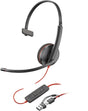 POLY Blackwire 3210 Monaural USB-C Headset