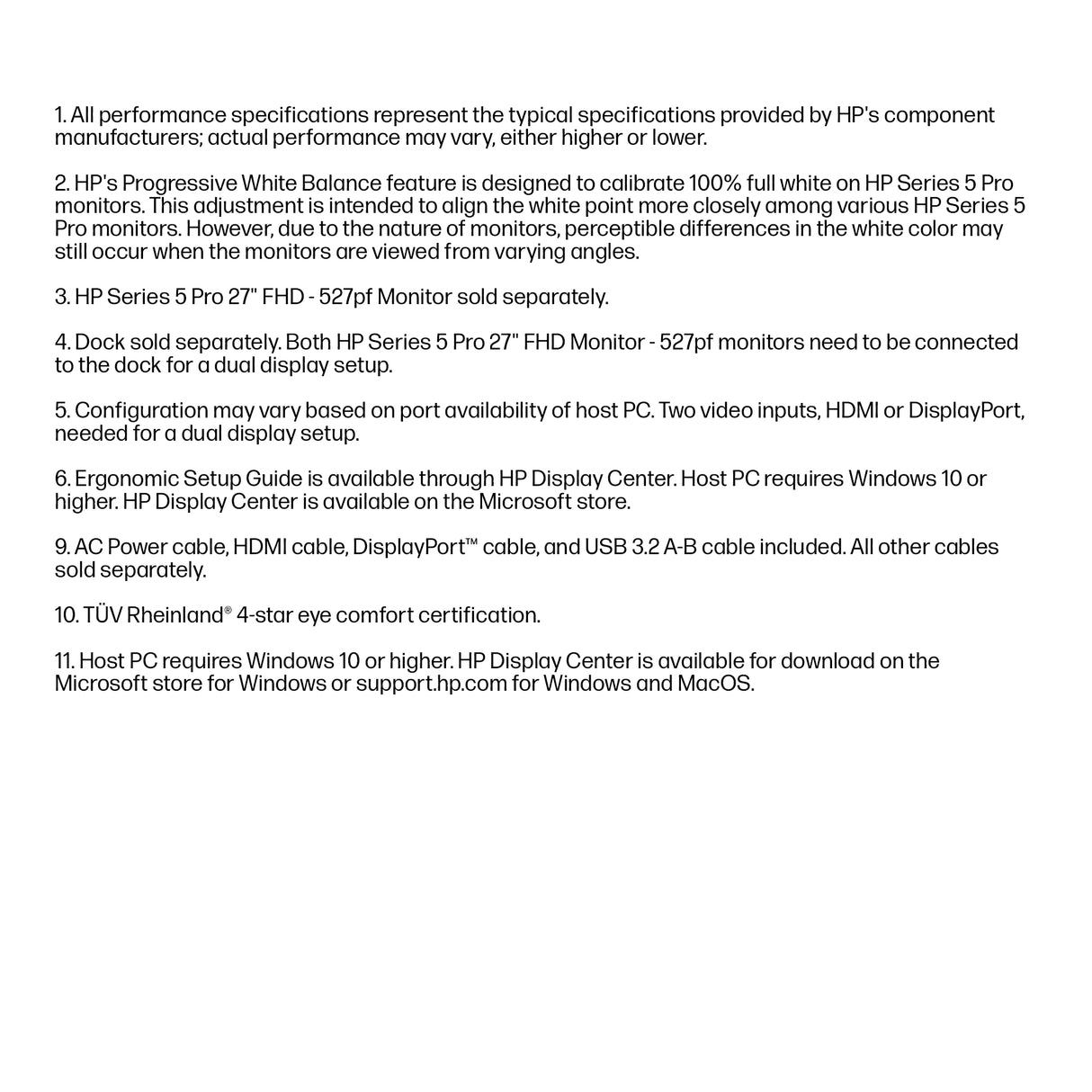 HP B28F5UT Monitor – 27" / Full HD / IPS / 120Hz – Business Monitor