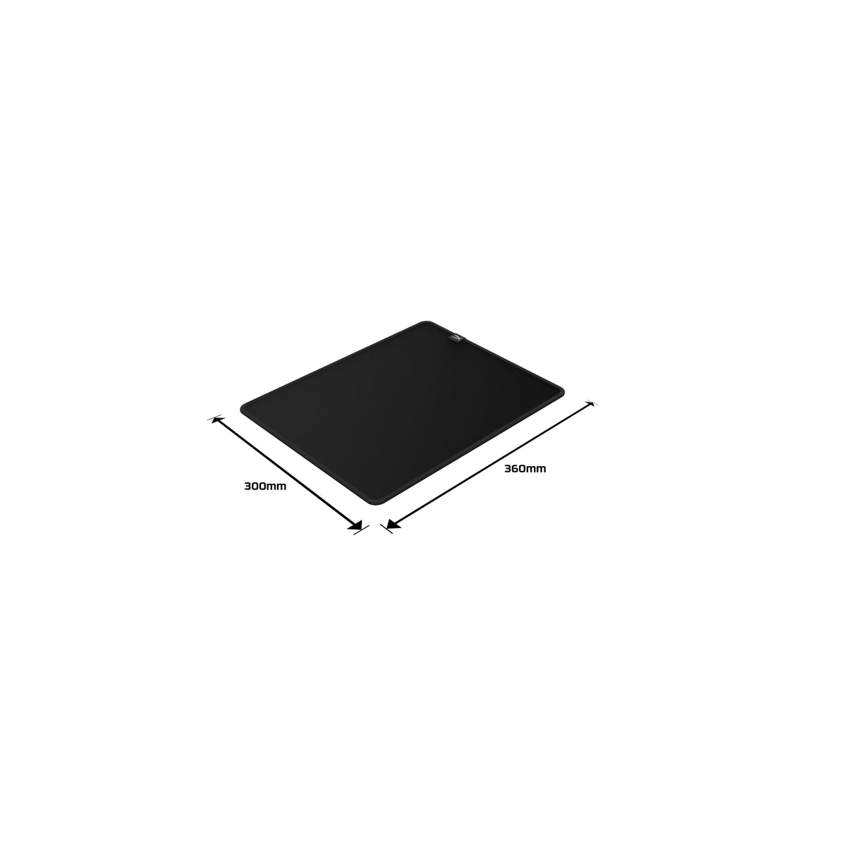 HP HyperX Pulsefire Mat - Gaming Mouse Pad - Cloth (M) (4Z7X3AA) HP