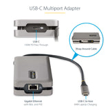STARTECH USB-C 3-Port Multiport Adapter