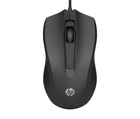 HP Wired Mouse 100 – Wired USB / 1000 DPI / Comfortable Design – Office Mouse