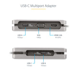STARTECH USB-C 3-Port Multiport Adapter