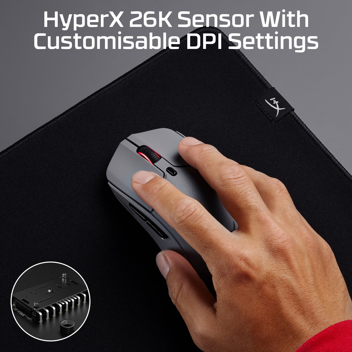 HP PULSEFIRE HASTE 2 PRO – Tri-mode / 4000 DPI / Lightweight – Gaming Mouse