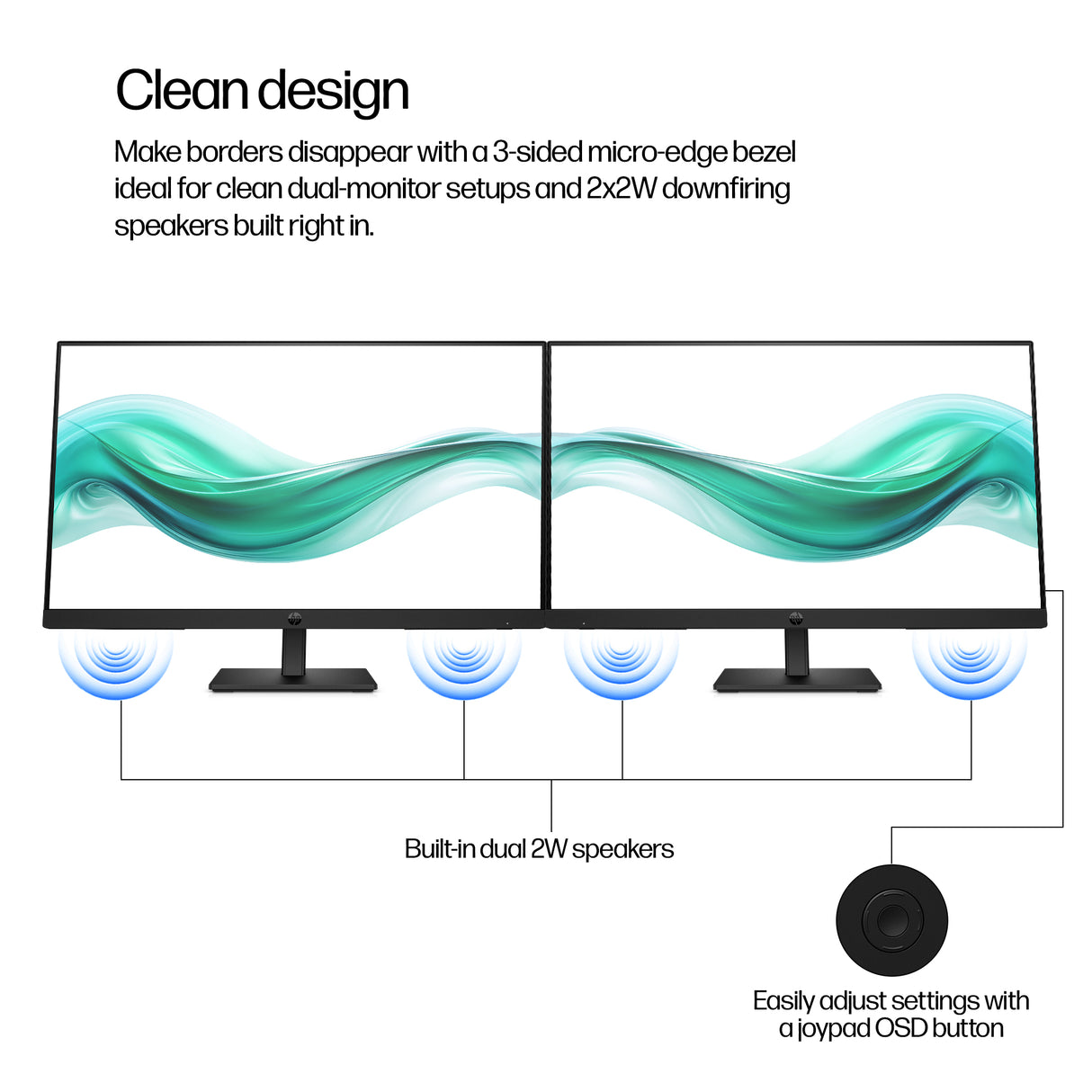 HP B0BU9UT Monitor – 23.8" / Full HD / IPS / 100Hz – Business Monitor