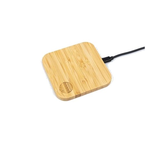 OUR PURE PLANET 10W Bamboo Wireless Charging Pad