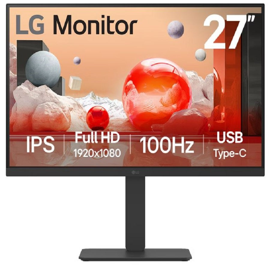 LG 27BA650-B Monitor – 27" / Full HD / IPS / 100Hz – Business Monitor